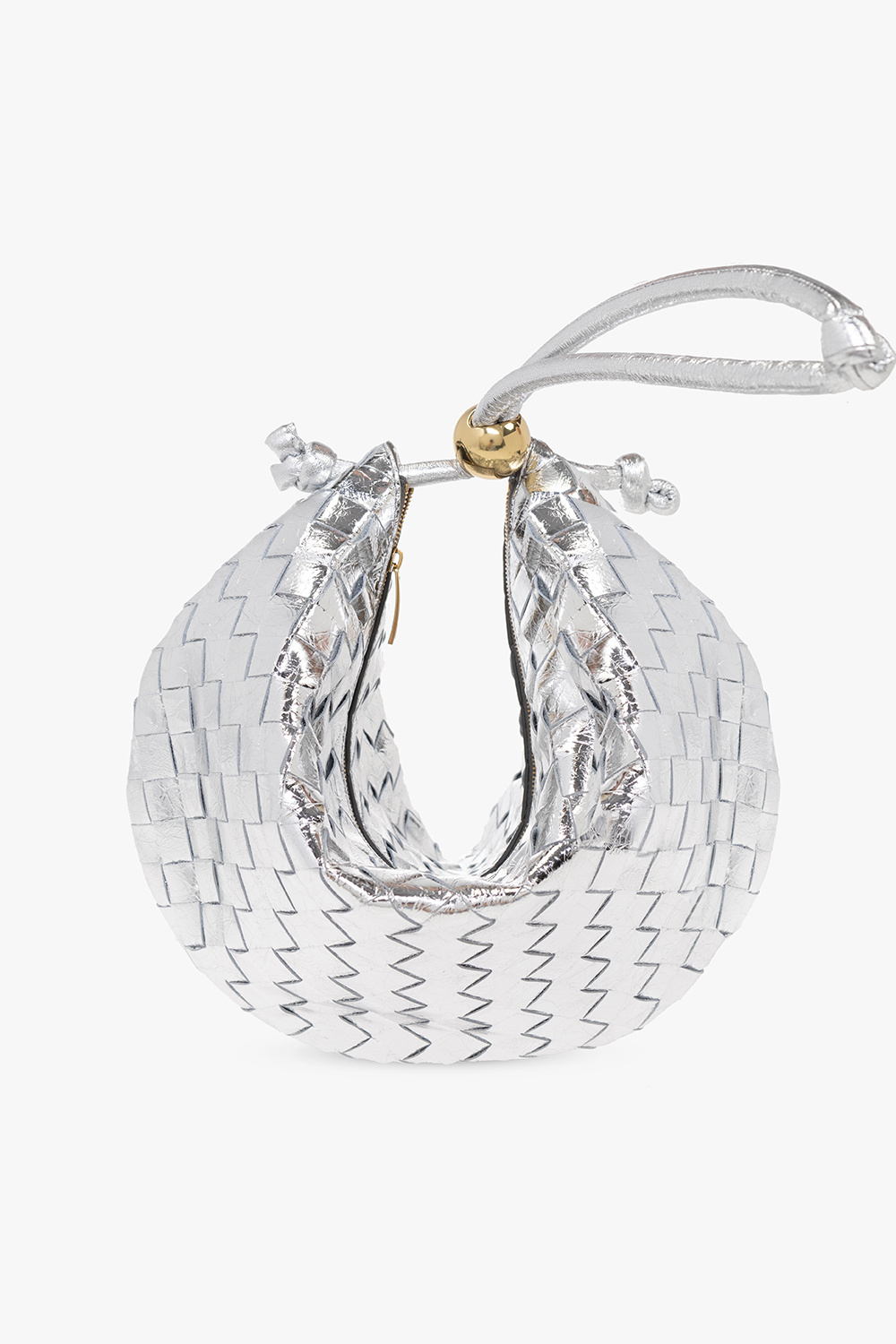 BOTTEGA VENETA 軽量フリツトレス 716861V2I60 1000 SchaferandweinerShops KR - Silver 'Turn Small' shoulder bag